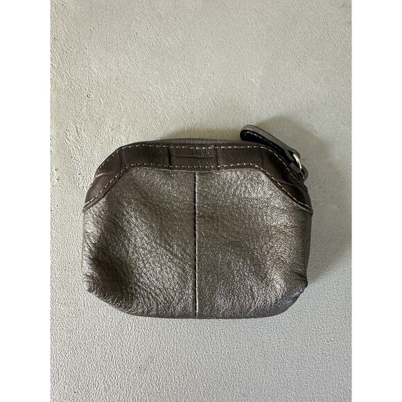 Brighton Heart Mini Coin Purse Pewter Leather - Picture 7 of 11